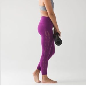 Chilled Grape high times rhythm lululemon pants